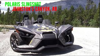 2016 Polaris Slingshot in Johnston's Canyon | Epic Roads