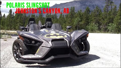 2016 Polaris Slingshot in Johnston's Canyon | Epic Roads