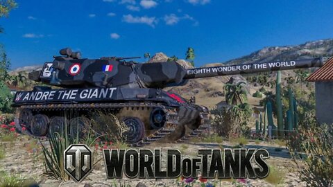 Andre the Giant AMX M4 mle. 54 - French Heavy Tank | World Of Tanks Cinematic GamePlay
