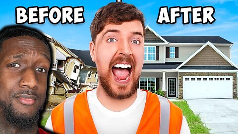 MR. BEAST rebuilds homes for people in Kentucky who lost their homes because of a tornado- Reaction