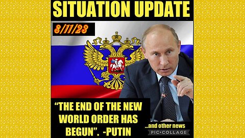 SITUATION UPDATE 8/11/23 - Global Martial Law & Ww3, Trump Indictment Sting Op, Military Exercise