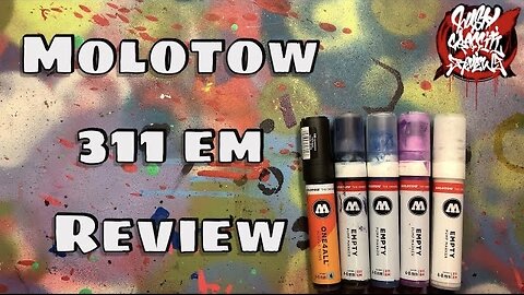 Molotow 311 em chisel marker review