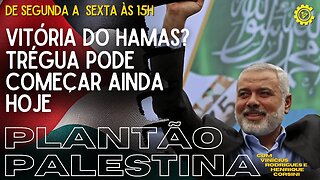 Vitória do Hamas? Trégua pode começar ainda hoje - Plantão Palestina nº 5 - 21/11/23