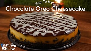 How To Bake Chocolate Oreo Cheesecake | Oreo Cheesecake Recipe | Cheesecake Recipe |