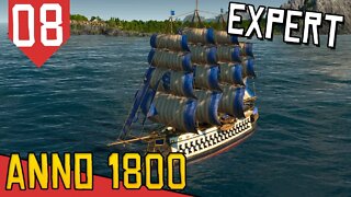 Navios de GUERRA - Anno 1800 #08 [Série Gameplay Português PT-BR]