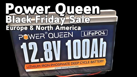 Power Queen Black Friday Sale | Cheap LiFePO4 Batteries