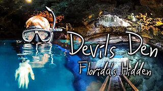 FLORIDA'S MOST HIDDEN TREASURE - DEVILS DEN FT Exploring with Josh