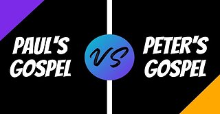 Israel's Kingdom Gospel and Our Grace Gospel Part 12, Peter's Gospel and Paul's Gospel