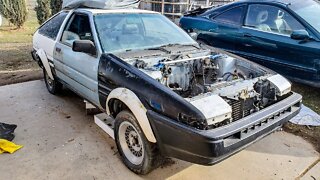 New doors for the AE86 Hatch!