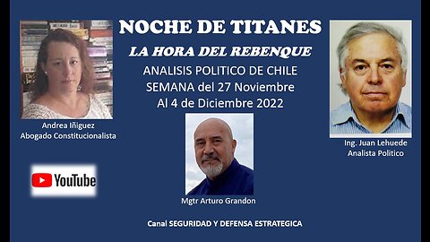 NOCHE DE TITANES ... EL DESGOBIERNO DEL GOBIERNO