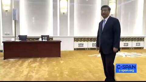 Xi Jinping meets Blinken Xi to aide: when is he leaving? Aide: tonight Xi: good...