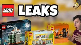 LEGO Leaked Images (LEGO Disney Haunted Mansion, LEGO Brand Store & More)