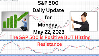 S&P 500 Daily Market Update for Monday May 22, 2023