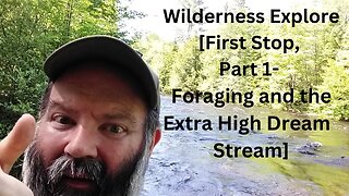 Wilderness Explore [First Stop, Part 1- Foraging and the Extra High Dream Stream]