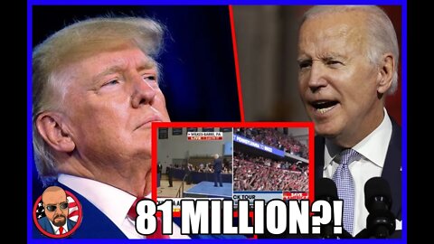 President Trump's Rallies in PA Dwarfed the Most Popular President Ever, Joe Biden's Rallies!