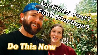 6 FREE Fertilizers For A Garden | Homemade, Natural and No Chemicals! Building A Survival Garden