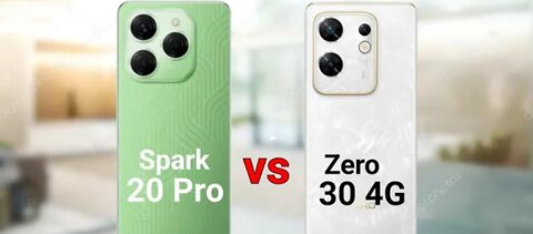 Tecno Spark 20 Pro vs Infinix Zero 30 4G