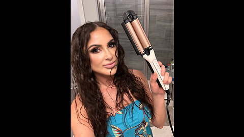 How to get Wet Beach Curl Look with Remington 3 in 1 Hot Tool