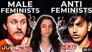 Male FEMINISTS vs ANTI FEMINISTS Debate Reaction