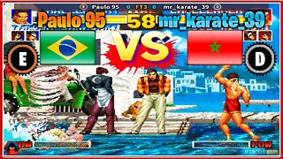 The King of Fighters '95 (Paulo 95 Vs. mr_karate_39) [Brazil Vs. Morocco]