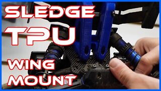 Traxxas Sledge TPU Wing Mount?? How to Install