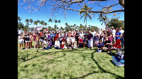 Hawai'i State Freedom Caravan...Big Island