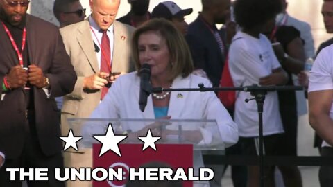 Speaker Pelosi Delivers Remarks at MLK Memorial