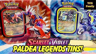 1st Twitch Live! Opening Paldea Legends Tins - Pokemon TCG