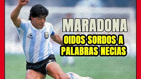 Los ataques REPUGNANTES hacia MARADONA no tienen explicación más allá de la FALTA DE MORAL