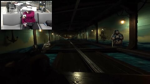 I tried to stream Resident Evil 4 VR at my college’s Esports Arena (didn’t have much time)