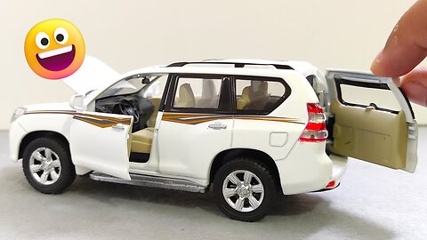 Unboxing of Toyota Land Cruiser Prado 2022 | 1:32 Scale Diecast Model - Adult Hobbies
