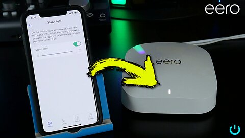 How to DIM or TURN OFF the Light on your Eero 💡