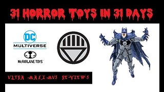 🎃 Black Lantern Batman | Blackest Night | DC Multiverse | 31 Horror Toys in 31 Days