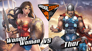 WONDER WOMAN Vs. THOR - Comic Book Battles: Who Would Win In A Fight?