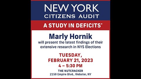 Marly Hornik presents "A Study in Deficits"!
