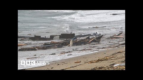 Migrant boat sinks off Italy coast killing dozens of people – BBC News