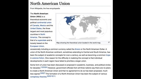 NORTH AMERICAN UNION & VCHIP