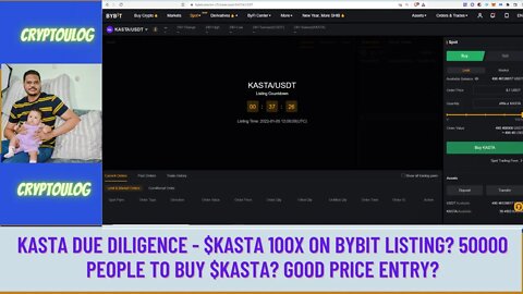 Kasta Due Diligence - $KASTA 100X On Bybit Listing? 50000 People To Buy $KASTA? Good Price Entry?