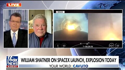 William Shatner On SpaceX’s Starship Launch
