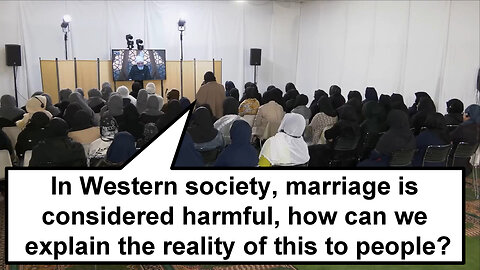 In Western society, marriage is considered harmful, how can we explain the reality of this to people