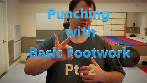 Punching with Basic Feetwork Pt 2