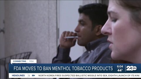 FDA trying to ban menthol, tobacco products