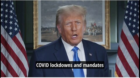Trump Reveals Where He Stands on COVID in New Viral Video