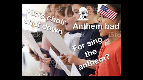 Children’s choir shut down by police for singing the national anthem!? My World My Way shorts.
