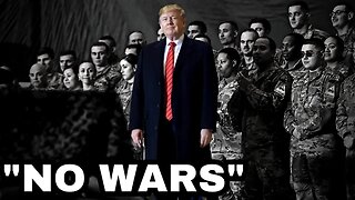 DONALD TRUMP: “I Was The First President In Decades Who Didn't Start A War.”