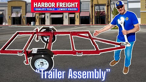 Harbor Freight Folding Trailer- Assembly