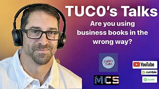 TUC0's Talks Episode 19: How to use great business books and the dangers of getting it wrong