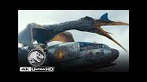 The Quetzalcoatlus Attacks Kayla Watts’ Plane in 4K HDR Jurassic World Dominion