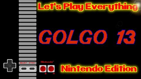 Let's Play Everything: Golgo 13