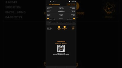 satoshis BTCs mining app 2022 showing why U need to join this crypto/cryptocurrency mining app today